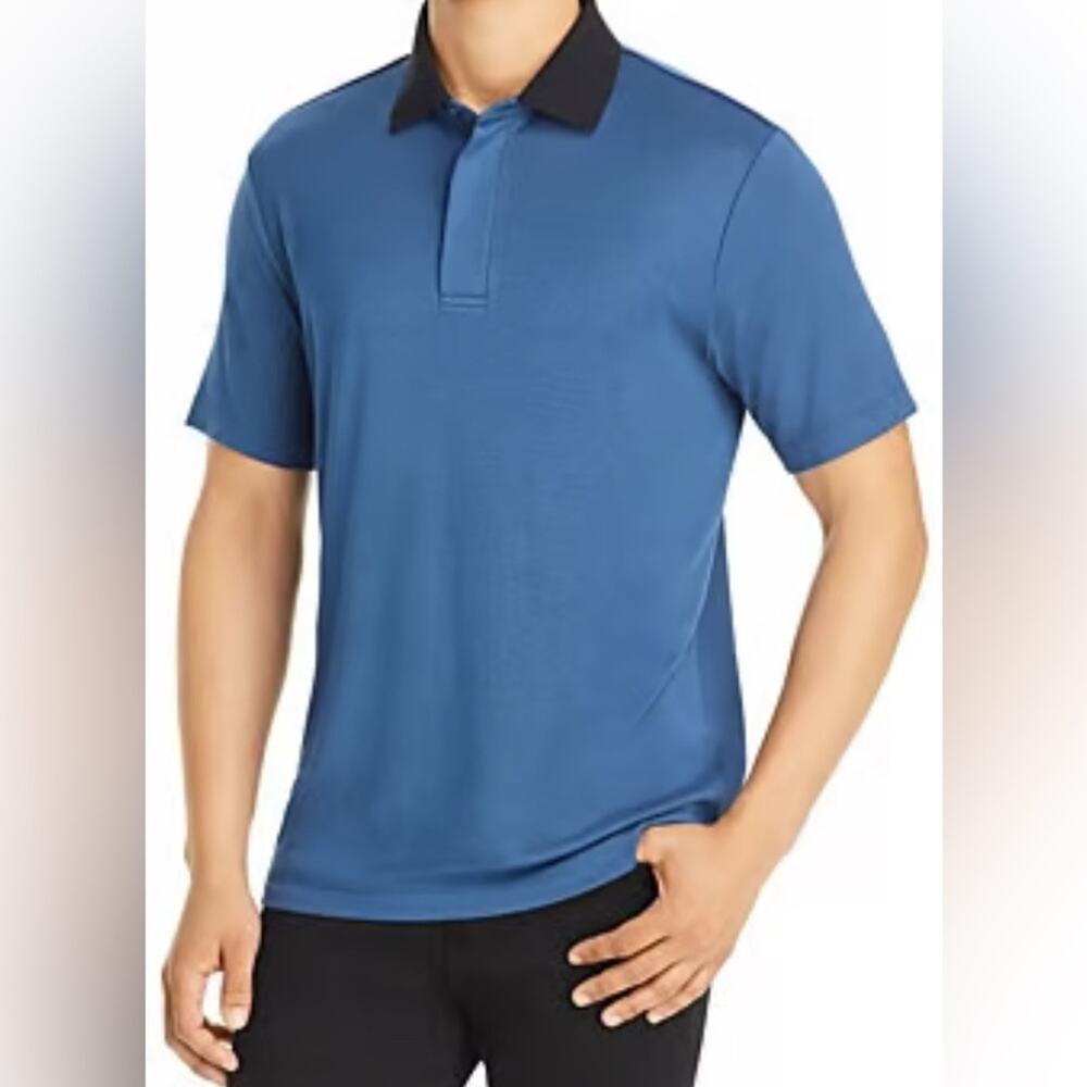 Magaschoni Blue polo Size X-Large
